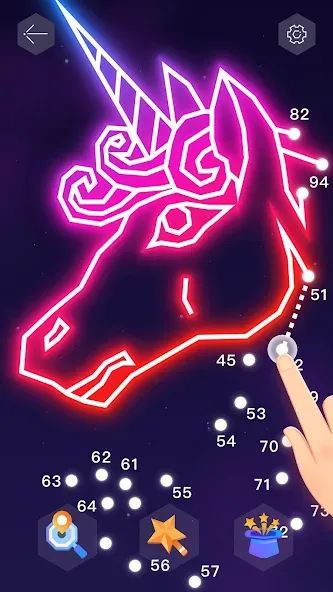 Dot it: Connect the Dots (Дот ит)  [МОД Много монет] Screenshot 3