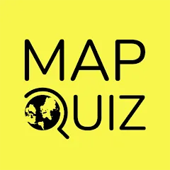 Взлом Map Quiz World Geography (Мап Квиз Всемирная География)  [МОД Unlocked] - последняя версия apk на Андроид