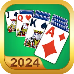 Взломанная Solitaire - 2024  [МОД Меню] - последняя версия apk на Андроид