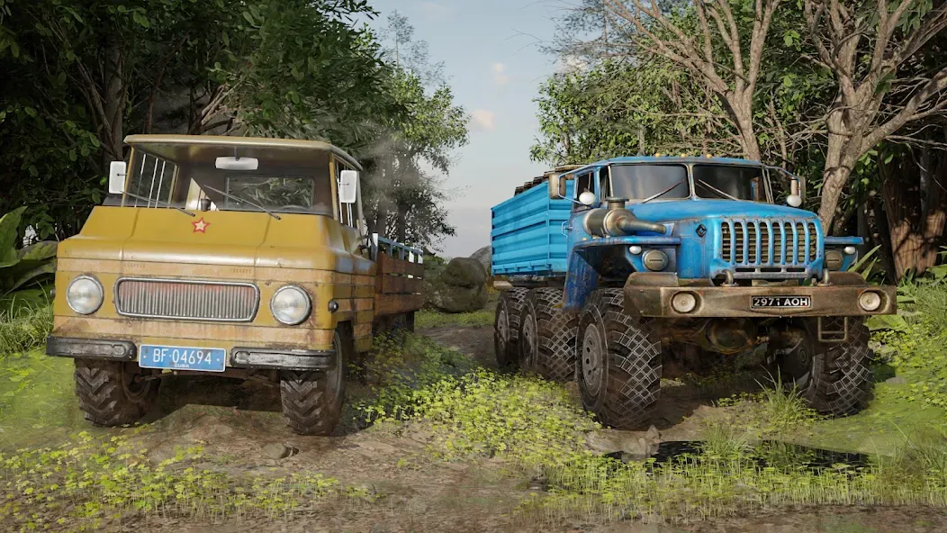 Offroad Mud Truck Driving Sim  [МОД Menu] Screenshot 3