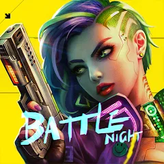 Взломанная Battle Night: Cyberpunk RPG (Бэтл Найт)  [МОД Много монет] - последняя версия apk на Андроид