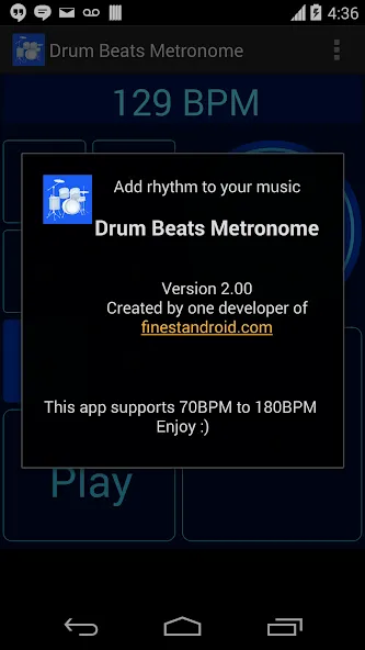 Drum Beats Metronome  [МОД Много монет] Screenshot 4