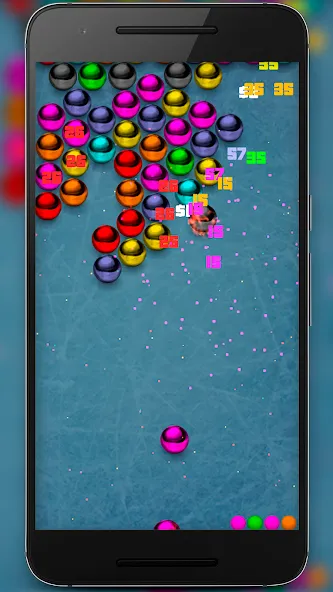 Magnetic balls bubble shoot  [МОД Много монет] Screenshot 1