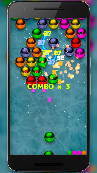Magnetic balls bubble shoot  [МОД Много монет] Screenshot 4