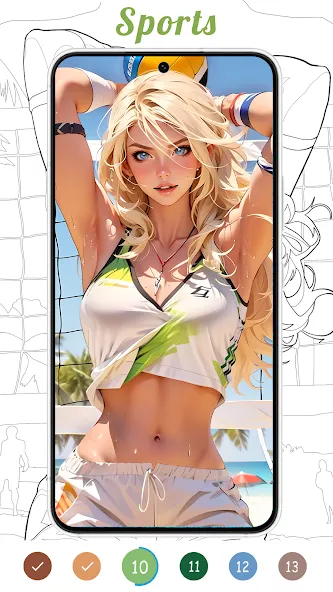 Coloring Games-Color By Number  [МОД Unlimited Money] Screenshot 5