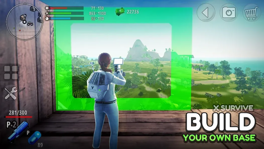 X Survive: Open World Sandbox (Икс Сурвайв)  [МОД Бесконечные деньги] Screenshot 1