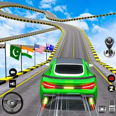 Взломанная Ramp Car Games: GT Car Stunts (Рамп Кар Игры)  [МОД Menu] - последняя версия apk на Андроид