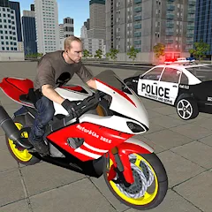 Взлом Bike Driving: Police Chase  [МОД Бесконечные монеты] - полная версия apk на Андроид