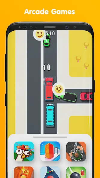 Mini Arcade - Two player games  [МОД Много денег] Screenshot 5