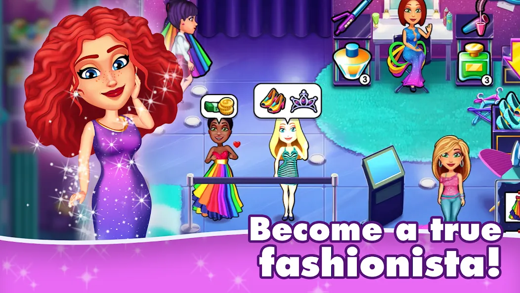Fabulous 5: Fashion & Dress-up (Фэбюлс)  [МОД Menu] Screenshot 3