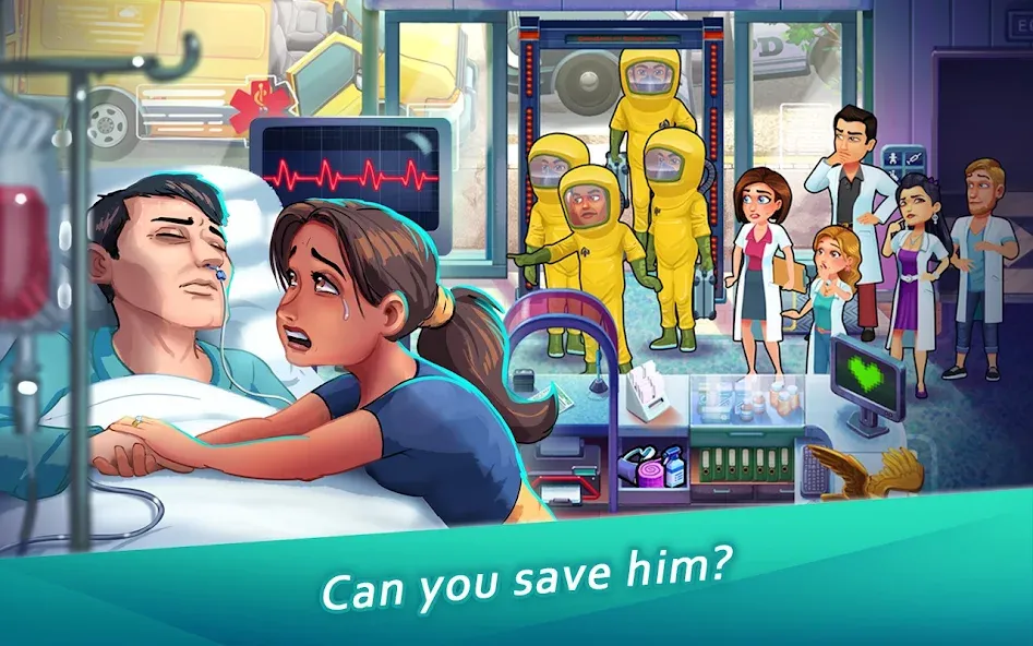 Heart's Medicine - Doctor Game  [МОД Бесконечные монеты] Screenshot 1