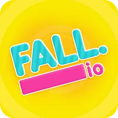 Взломанная Fall.io - Race of Dino  [МОД Бесконечные монеты] - полная версия apk на Андроид