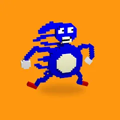 Скачать взломанную Sanic Run 3D (Саник Ран 3Д)  [МОД Mega Pack] - полная версия apk на Андроид