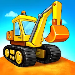 Взломанная Car & Games for kids building  [МОД Unlimited Money] - последняя версия apk на Андроид