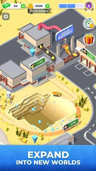 Mining Inc.  [МОД Unlimited Money] Screenshot 3