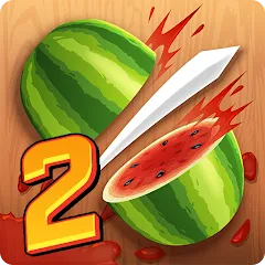 Скачать взломанную Fruit Ninja 2 Fun Action Games (Фрут Ниндзя 2)  [МОД Menu] - последняя версия apk на Андроид