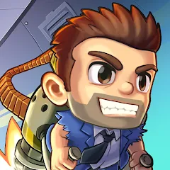Скачать взлом Jetpack Joyride (Джетпак Джойрайд)  [МОД Много монет] - стабильная версия apk на Андроид