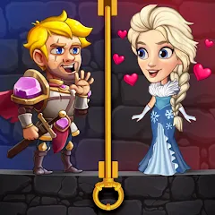 Скачать взлом Mr. Knight: Pin Puzzles  [МОД Бесконечные монеты] - полная версия apk на Андроид