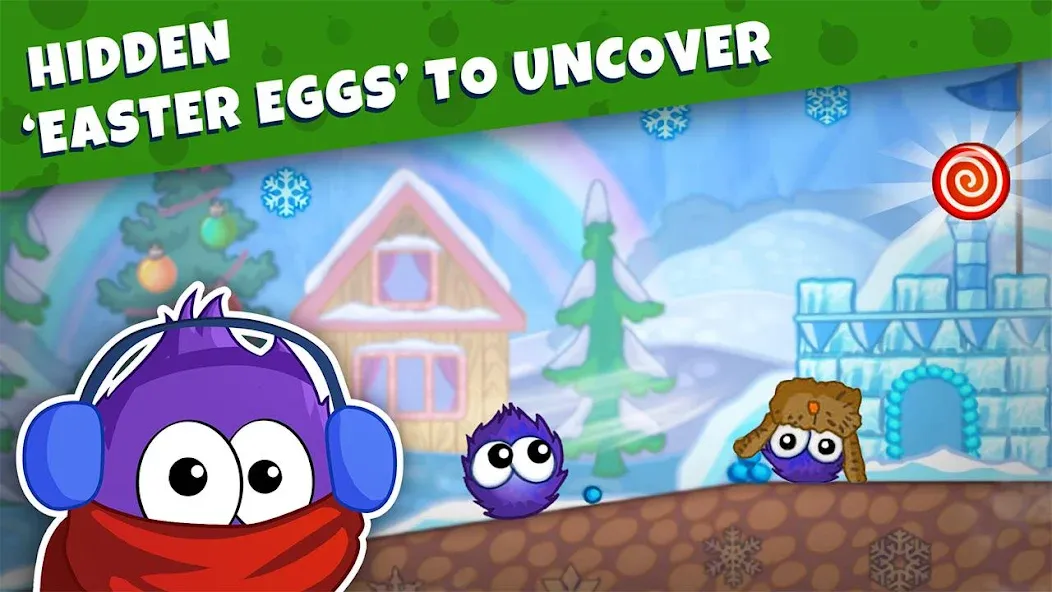 Catch the Candy: Winter Story!  [МОД Бесконечные монеты] Screenshot 4