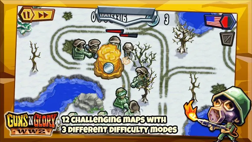 Guns'n'Glory WW2  [МОД Все открыто] Screenshot 3