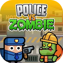 Скачать взломанную Police vs Zombie: Zombie City (Полиция против зомби)  [МОД Mega Pack] - полная версия apk на Андроид