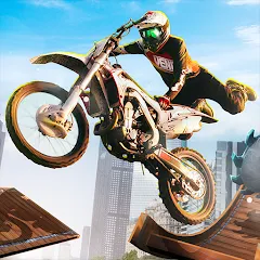 Взломанная Trial Mania: Dirt Bike Games (Трайал Мания)  [МОД Много денег] - стабильная версия apk на Андроид
