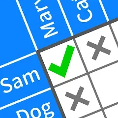 Взломанная Cross Logic: Smart Puzzle Game (Кросс Лоджик)  [МОД Unlocked] - стабильная версия apk на Андроид