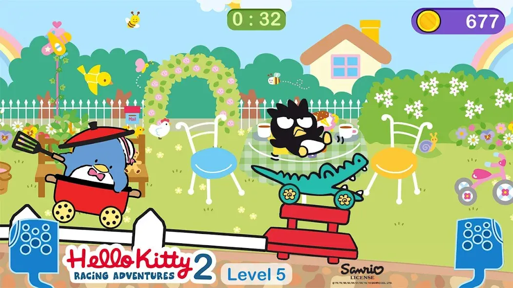 Hello Kitty games - car game  [МОД Unlocked] Screenshot 5