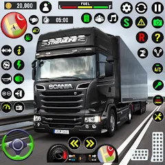 Взлом Indian Truck Heavy Cargo Duty  [МОД Бесконечные деньги] - стабильная версия apk на Андроид
