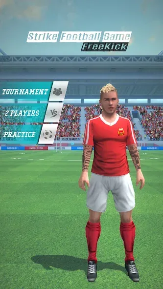 Strike Football Game FreeKick  [МОД Mega Pack] Screenshot 1