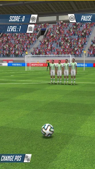 Strike Football Game FreeKick  [МОД Mega Pack] Screenshot 3