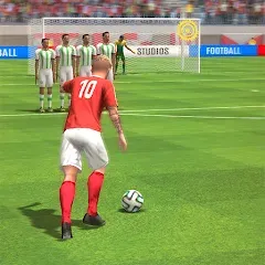 Взлом Strike Football Game FreeKick  [МОД Mega Pack] - последняя версия apk на Андроид