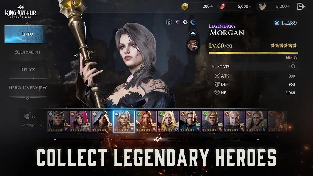 King Arthur: Legends Rise (Кинг Артур)  [МОД Меню] Screenshot 3