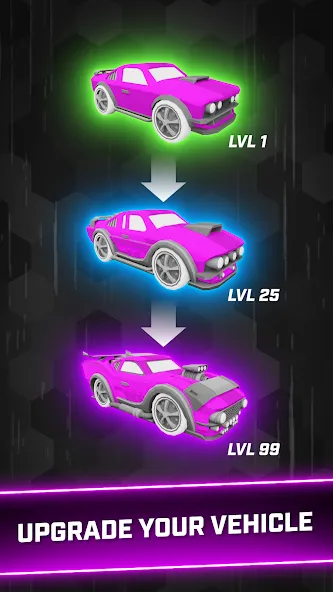 Rider Worlds - Neon Bike Races (Райдер Ворлдс)  [МОД Menu] Screenshot 4