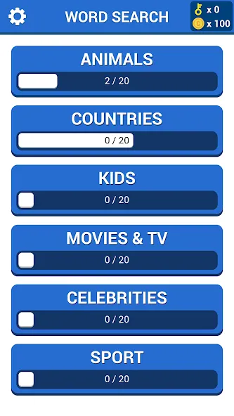Word Search Puzzle Game  [МОД Бесконечные монеты] Screenshot 1