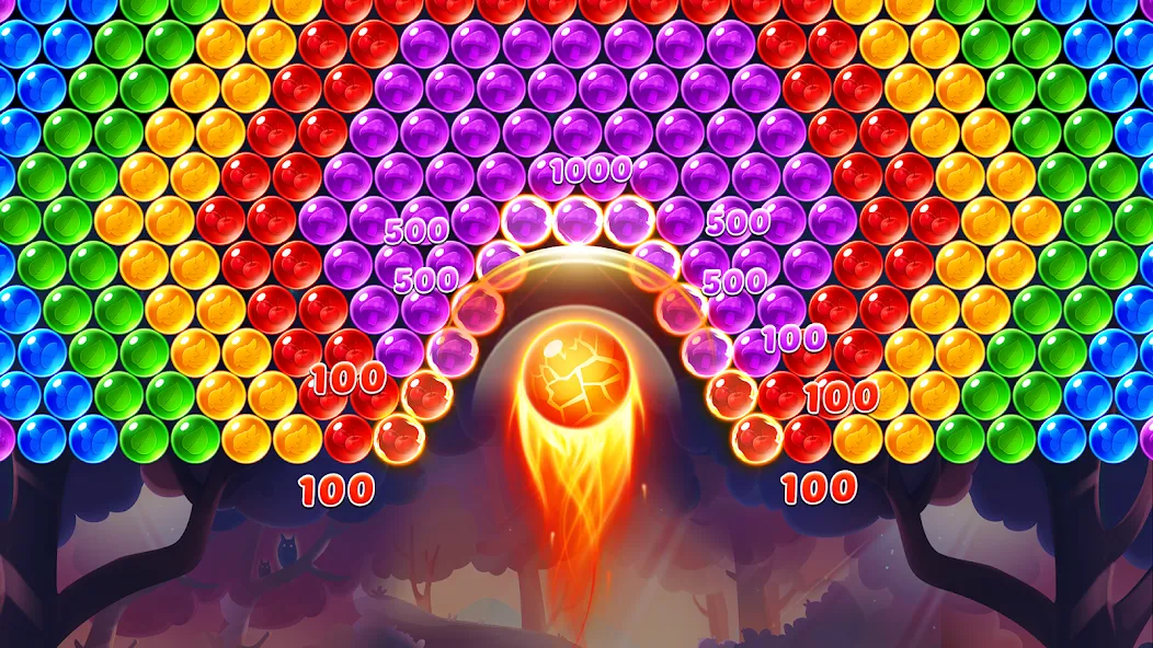 Bubble Shooter Genies  [МОД Меню] Screenshot 1