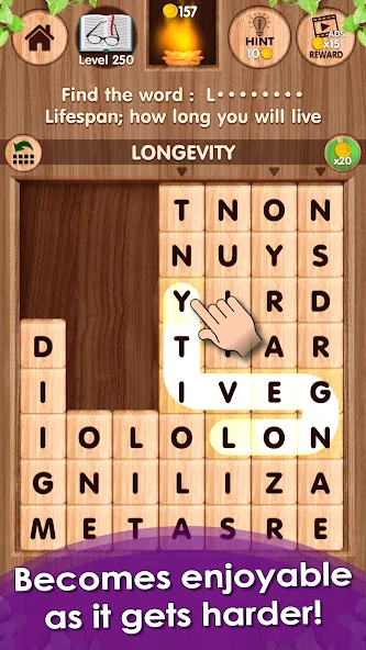 Falling Word Games - Addictive (Фоллинг Уорд Геймс)  [МОД Все открыто] Screenshot 5