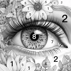 Взломанная Magic Paint: Color by number (Магик Пейнт)  [МОД Бесконечные деньги] - полная версия apk на Андроид