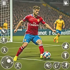 Взломанная World football 2024 offline  [МОД Много монет] - полная версия apk на Андроид