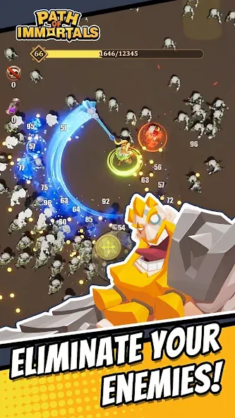 Path of Immortals: Survivor (Паф оф Имморталс)  [МОД Бесконечные монеты] Screenshot 1