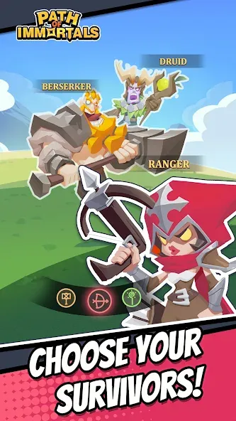 Path of Immortals: Survivor (Паф оф Имморталс)  [МОД Бесконечные монеты] Screenshot 3