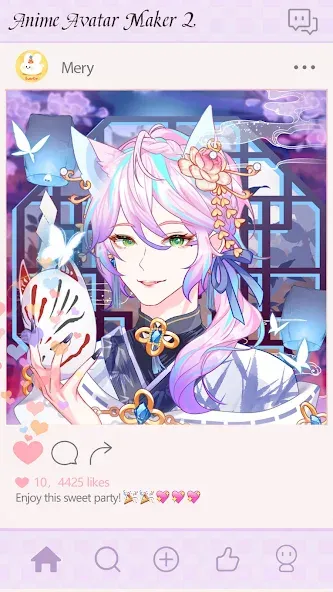 Anime Avatar Maker 2 (Аниме Аватар Мейкер 2)  [МОД Меню] Screenshot 5