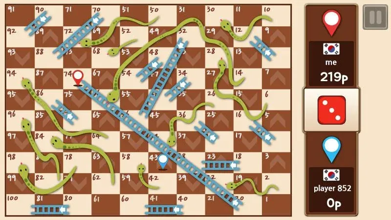 Snakes & Ladders King  [МОД Бесконечные монеты] Screenshot 3