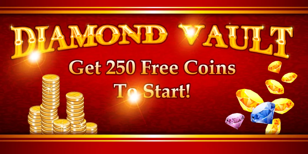 Diamond Vault Slots - Vegas (Бриллиантовые ячейки слотов)  [МОД Много монет] Screenshot 2