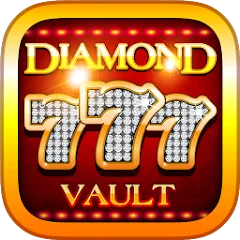 Взломанная Diamond Vault Slots - Vegas (Бриллиантовые ячейки слотов)  [МОД Много монет] - последняя версия apk на Андроид