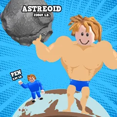Взломанная Lifting Hero (Лифтинг герой)  [МОД Unlimited Money] - полная версия apk на Андроид