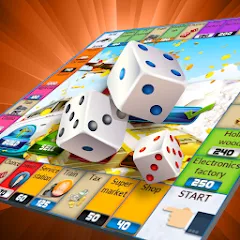 Взломанная CrazyPoly - Business Dice Game (КрейзиПоли)  [МОД Unlocked] - полная версия apk на Андроид
