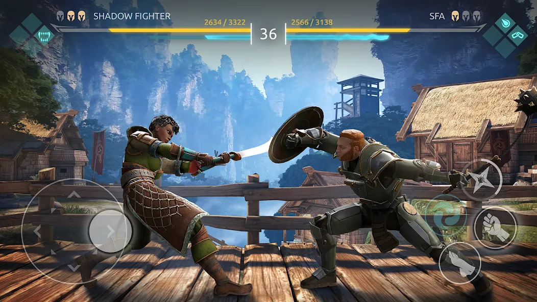 Shadow Fight 4: Arena (Шадоу Файт 4)  [МОД Все открыто] Screenshot 1