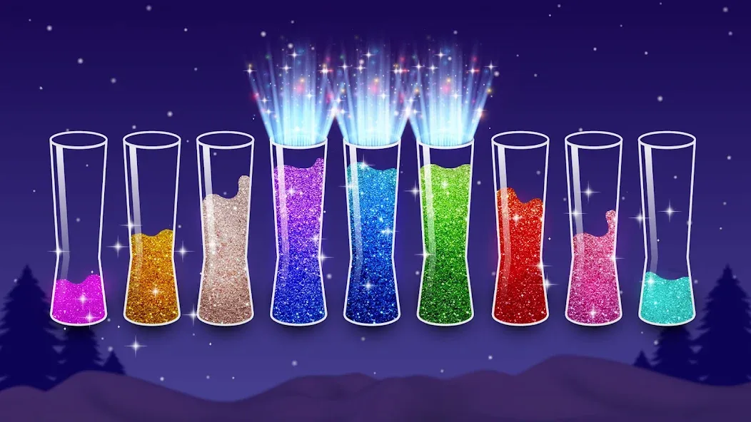 Color Water Sort Wooden Puzzle (Цвет воды Сорт Вуди Пазл)  [МОД Unlimited Money] Screenshot 2