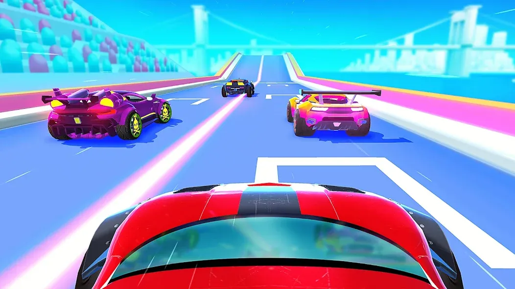 SUP Multiplayer Racing Games (СУП Мультиплеер Рейсинг)  [МОД Unlimited Money] Screenshot 1